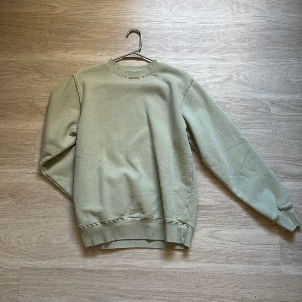 Brandy Melville Sage Green Sweatshirt